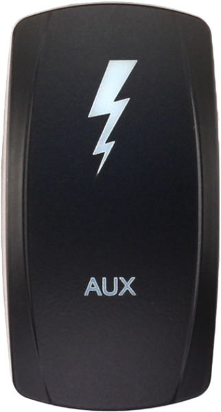 XTC POWER PRODUCTS - DASH SWITCH ROCKER FACE AUX LIGHTS - Image 1