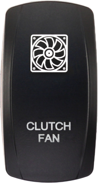 XTC POWER PRODUCTS - DASH SWITCH ROCKER FACE CLUTCH FAN - Image 1