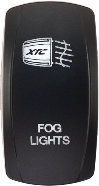 XTC POWER PRODUCTS - DASH SWITCH ROCKER FACE FOG LIGHTS - Image 1