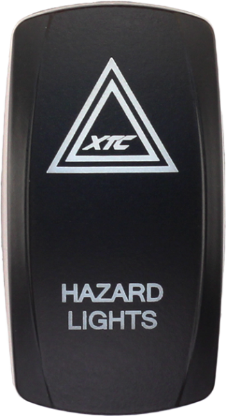 XTC POWER PRODUCTS - DASH SWITCH ROCKER FACE HAZARDS - Image 1