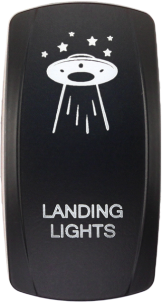 XTC POWER PRODUCTS - DASH SWITCH ROCKER FACE LANDING LIGHTS - Image 1