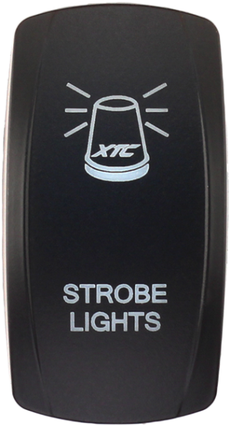 XTC POWER PRODUCTS - DASH SWITCH ROCKER FACE STROBE LIGHT - Image 1