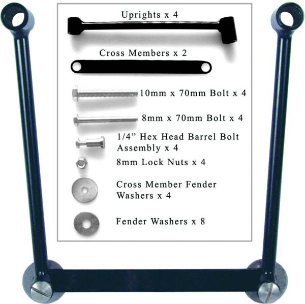 WILLIE & MAX - UNIVERSAL HARD MOUNT KIT PAIR - Image 1