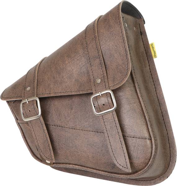 WILLIE & MAX - VINTAGE SWINGARM BAG 10.5"X11.5"X4.5" BROWN - Image 1