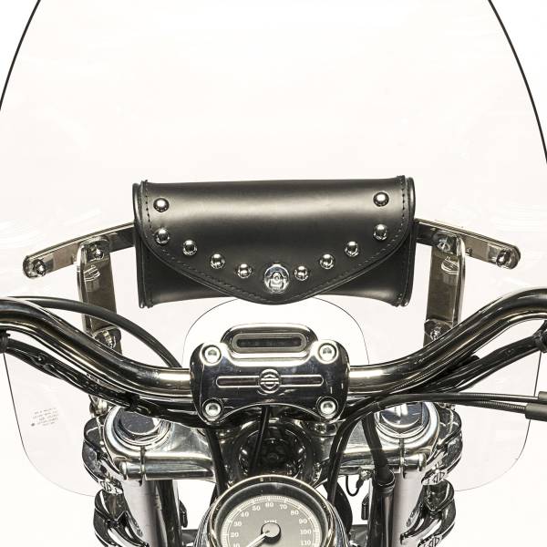 WILLIE & MAX - WINDSHIELD BAG SM STUDDED - HARLEY - Image 1