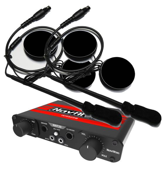 NAVATLAS - 20 INTERCOM W/HEADSET HELMET HEADSETS - Image 1