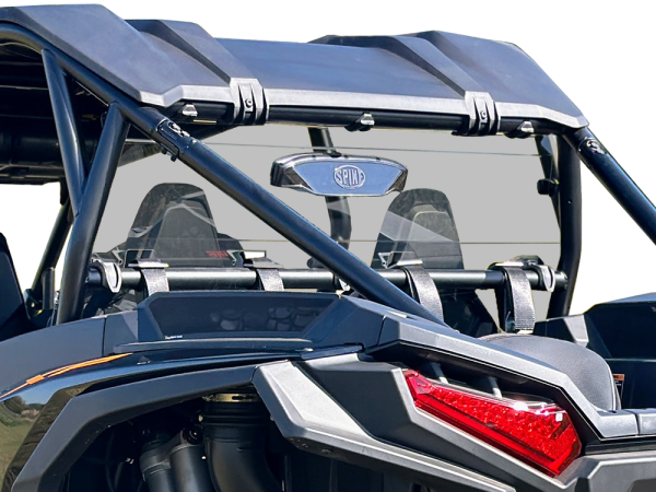 SPIKE - REAR VENTED WINDSHIELD TINTED POLARIS RZR XP - Image 1