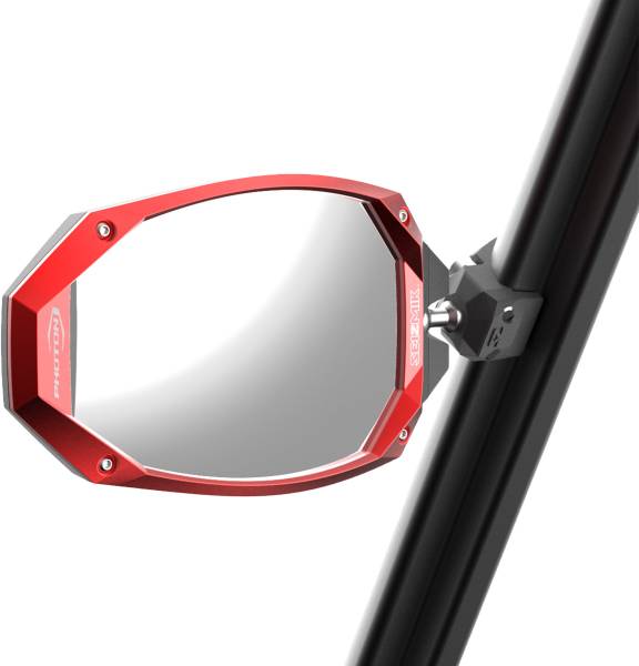 SEIZMIK - PHOTON SIDE MIRROR BEZEL RED - Image 1