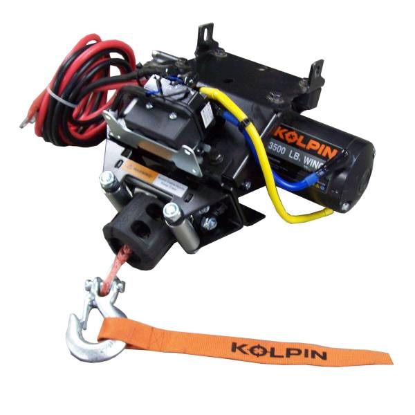 KOLPIN - QUICK MOUNT WINCH 3500 STEEL HON - Image 1