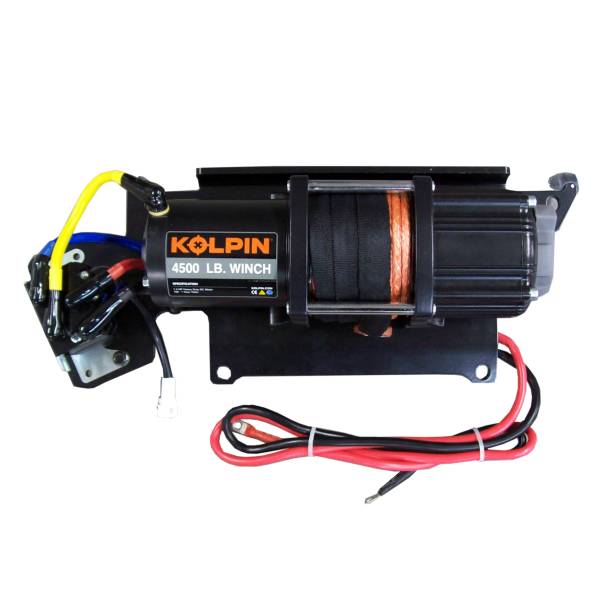 KOLPIN - QUICK MOUNT WINCH KIT 4500 SYNTHETIC POL - Image 1