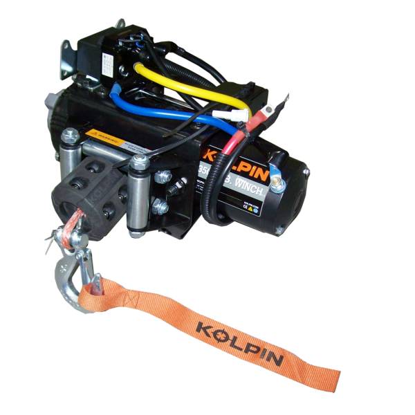 KOLPIN - QUICK MOUNT WINCH 3500 SYNTHETIC POL - Image 1