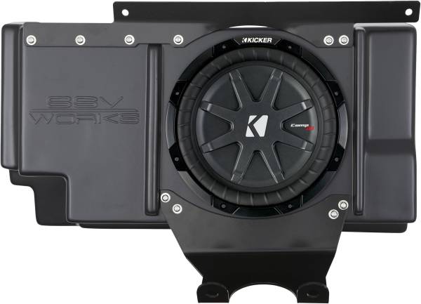 SSV WORKS - BEHIND SEAT 10" KICKER SUB POL - Image 1