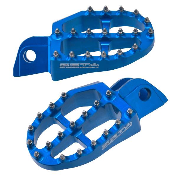 DRC - ALUMINUM FOOTPEGS HUS H-BLUE - Image 1