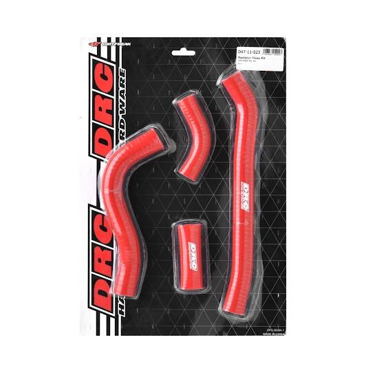 DRC - RADIATOR  HOSE  KIT HONDA RED - Image 1