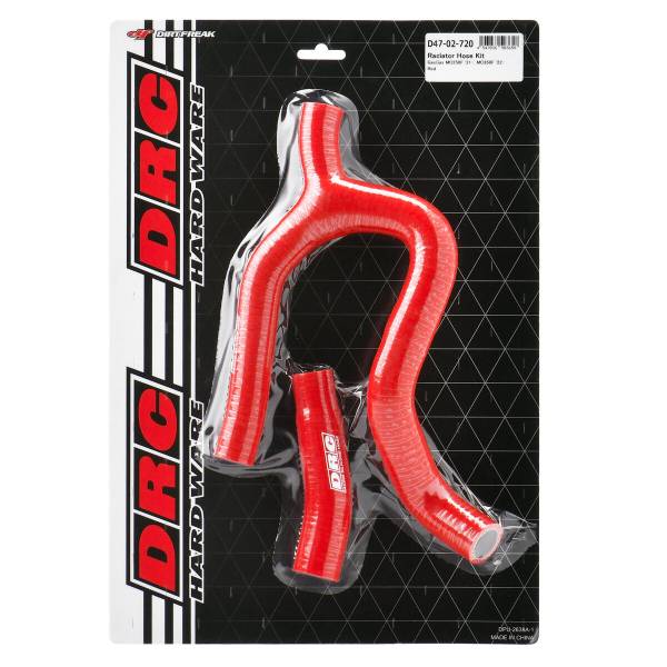 DRC - RADIATOR  HOSE  KIT GASGAS RED - Image 1