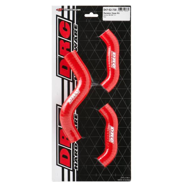 DRC - RADIATOR  HOSE  KIT GASGAS RED - Image 1