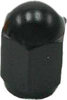 DRC - AIR VALVE CAPS BLACK 2/PK - Image 1