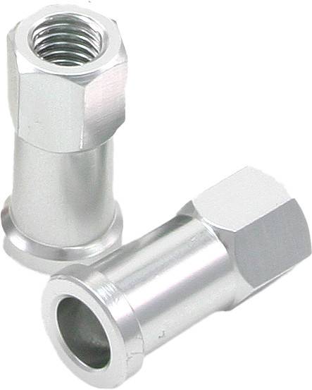 DRC - RIM LOCK NUTS SILVER 2/PK - Image 1