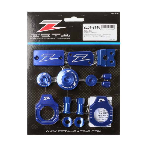 ZETA - BILLET KIT KAWASAKI BLUE - Image 1