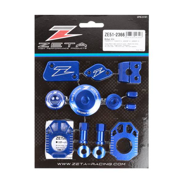 ZETA - BILLET KIT YAMAHA BLUE - Image 1