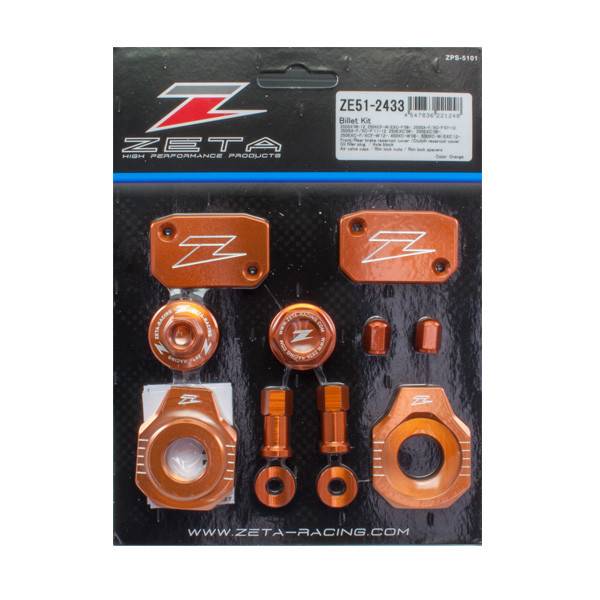 ZETA - BILLET KIT KTM ORANGE - Image 1