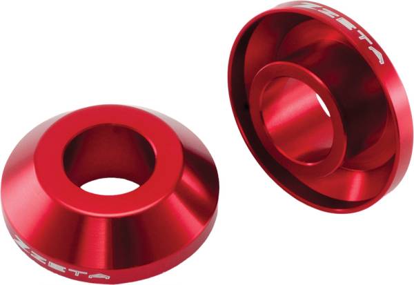 ZETA - FAST REAR WHEEL SPACERS RED - Image 1