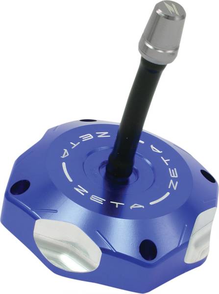 ZETA - BILLET GAS CAP BLUE - Image 1