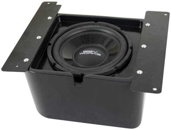 SSV WORKS - UNDER SEAT 10" SUBWOOFER W/AMP - Image 1