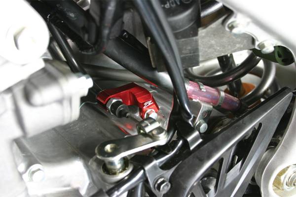 ZETA - CLUTCH CABLE GUIDE (RED) - Image 1