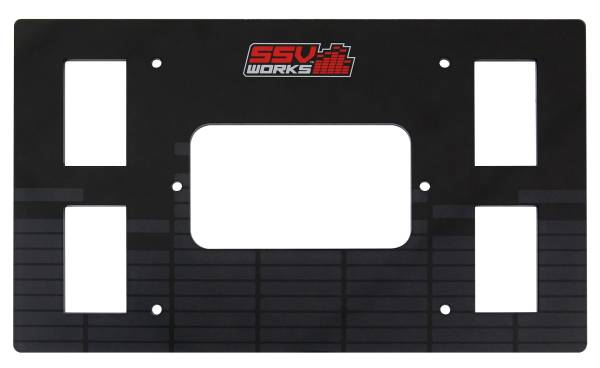 SSV WORKS - SSV DASH PLATE KIT POL SLNG - Image 1