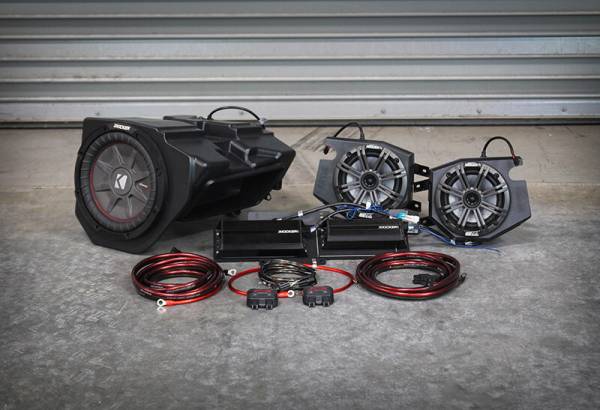 SSV WORKS - 3 KICKER SPEAKER KIT RIDE COMMAND RZR DYNAMIX 2/4 - Image 1