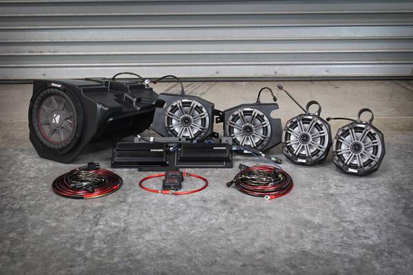 SSV WORKS - 5 SPEAKER KICKER KIT RIDE COMMAND RZR TURBO S - Image 1