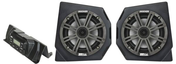 SSV WORKS - 2 SPEAKER KIT W/KICKER 6.5" SPEAKERS DEFENDER 18+ - Image 1