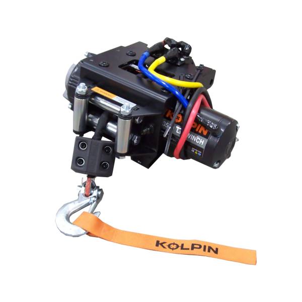 KOLPIN - QUICK MOUNT WINCH 3500 SYNTHETIC POL - Image 1