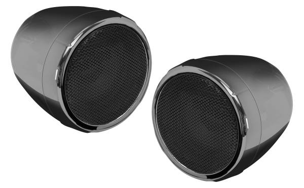 BOSS AUDIO - 2 SPEAKER BT AMPLIFIED KIT 3" SPEAKERS BLACK CHROME - Image 1