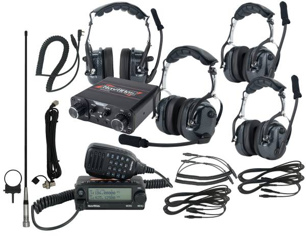 NAVATLAS - 4 PERSON OVER HEAD HEADSET COMMUNICATION PACKAGE - Image 1