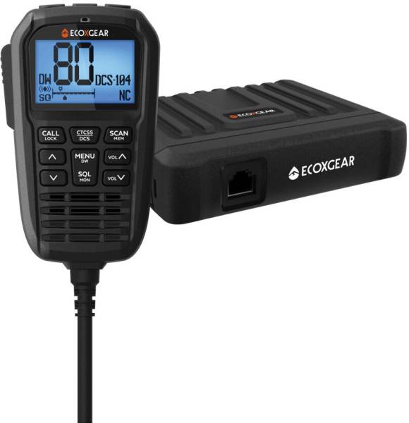 ECOXGEAR - EXG3000 50W SUPER COMPACT FIXED MOUNT RADIO W/ REMOTE MI - Image 1