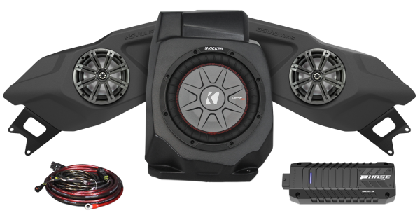 SSV WORKS - 3 SPEAKER PLUG AND PLAY KIT KICKER RIDE COMMAND - Image 1