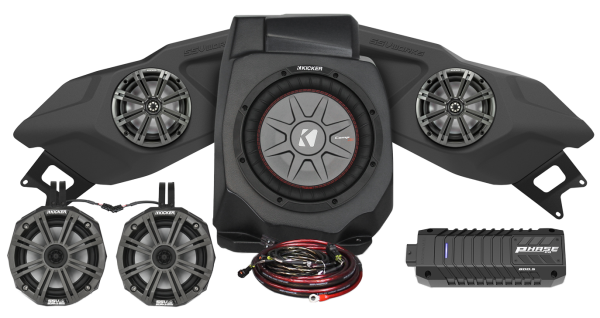 SSV WORKS - 5 SPEAKER PLUG AND PLAY KIT KICKER RIDE COMMAND - Image 1