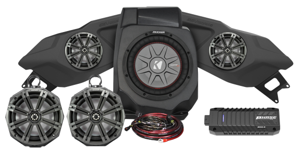 SSV WORKS - 5 SPEAKER PLUG AND PLAY KIT W/ 8" CAGE PODS KICKER RIDE CO - Image 1