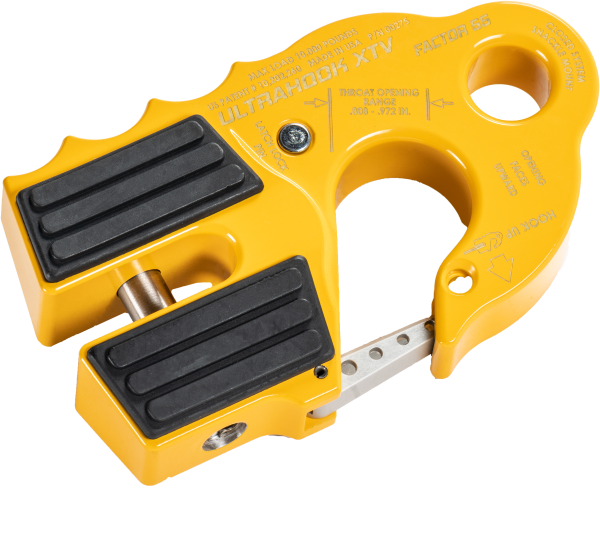 FACTOR 55 - ULTRAHOOK XTV WINCH SHACKLE MOUNT YELLOW - Image 1