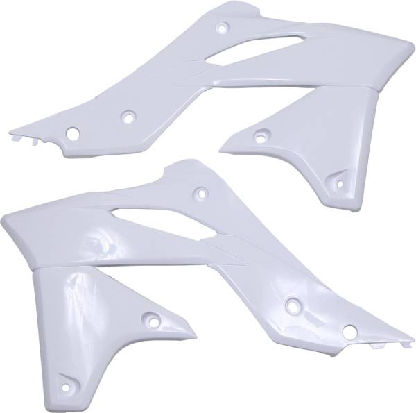 POLISPORT - RADIATOR SHROUD WHITE - Image 1