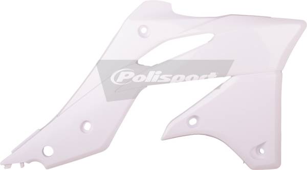 POLISPORT - RADIATOR SHROUD WHITE - Image 1