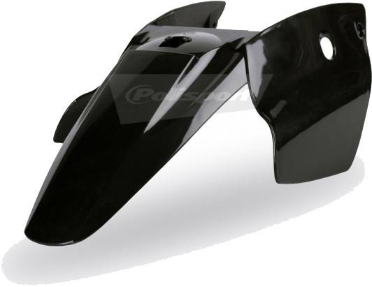 POLISPORT - REAR FENDER BLACK - Image 1