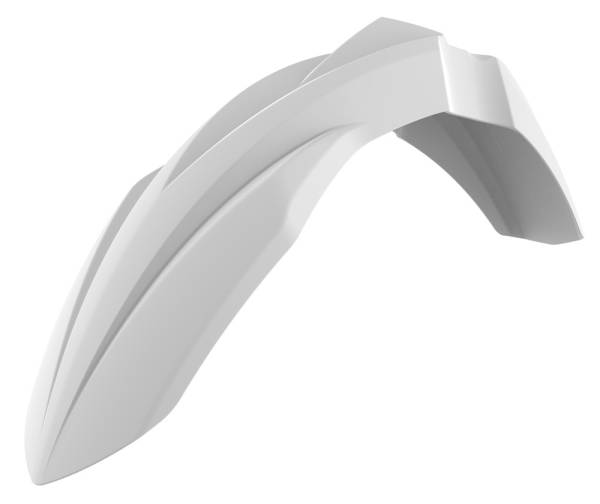 POLISPORT - FRONT FENDER WHITE - Image 1