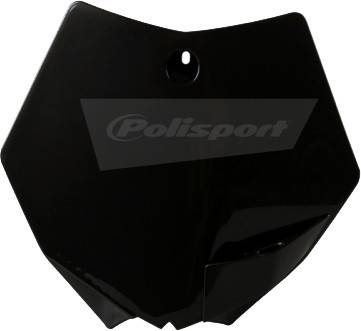 POLISPORT - NUMBER PLATE BLACK - Image 1