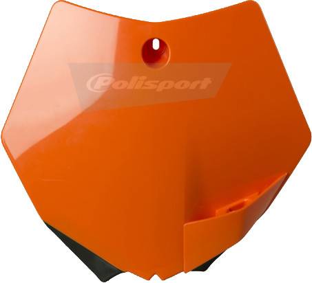 POLISPORT - NUMBER PLATE ORANGE - Image 1