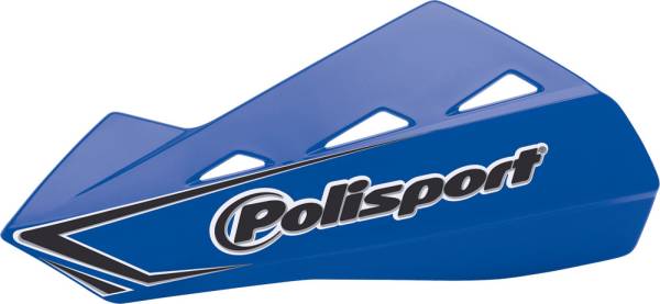 POLISPORT - QWEST HANDGUARDS W/PLASTIC MOUNTING KIT BLUE YAM 98 - Image 1