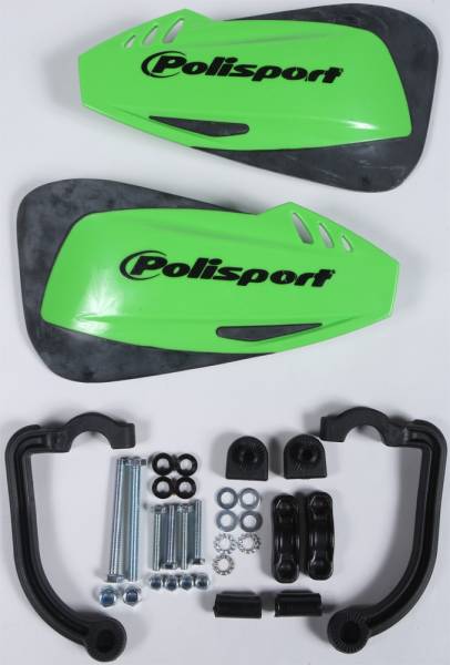 POLISPORT - HANDGUARD DEFENDER GREEN - Image 1