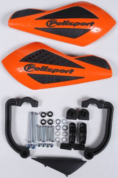 POLISPORT - HANDGUARD FREE FLOW ORANGE - Image 1